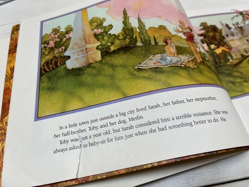 Rare Vintage Labyrinth Story Book Jim Henson Based On Movie Illustrated 1986 - Imagen 4 de 10