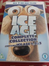Ice Age 1-3 Ray Romano 2009 DVD Top-quality