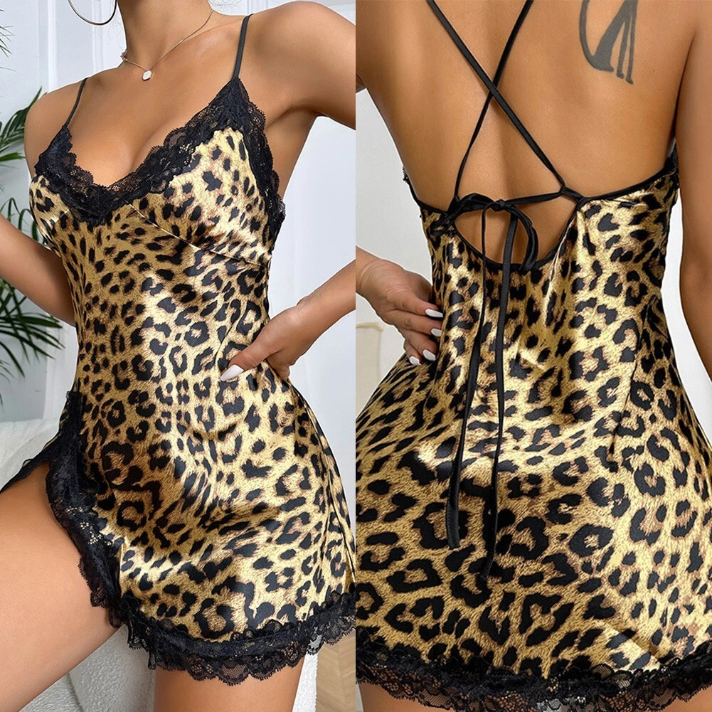 Sexy cheetah print dress cheap