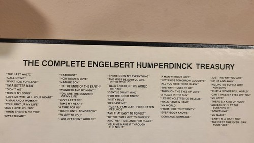 Engelbert Humperdinck "The Complete Engelbert Golden Treasury" 8-Track box set - Picture 7 of 7