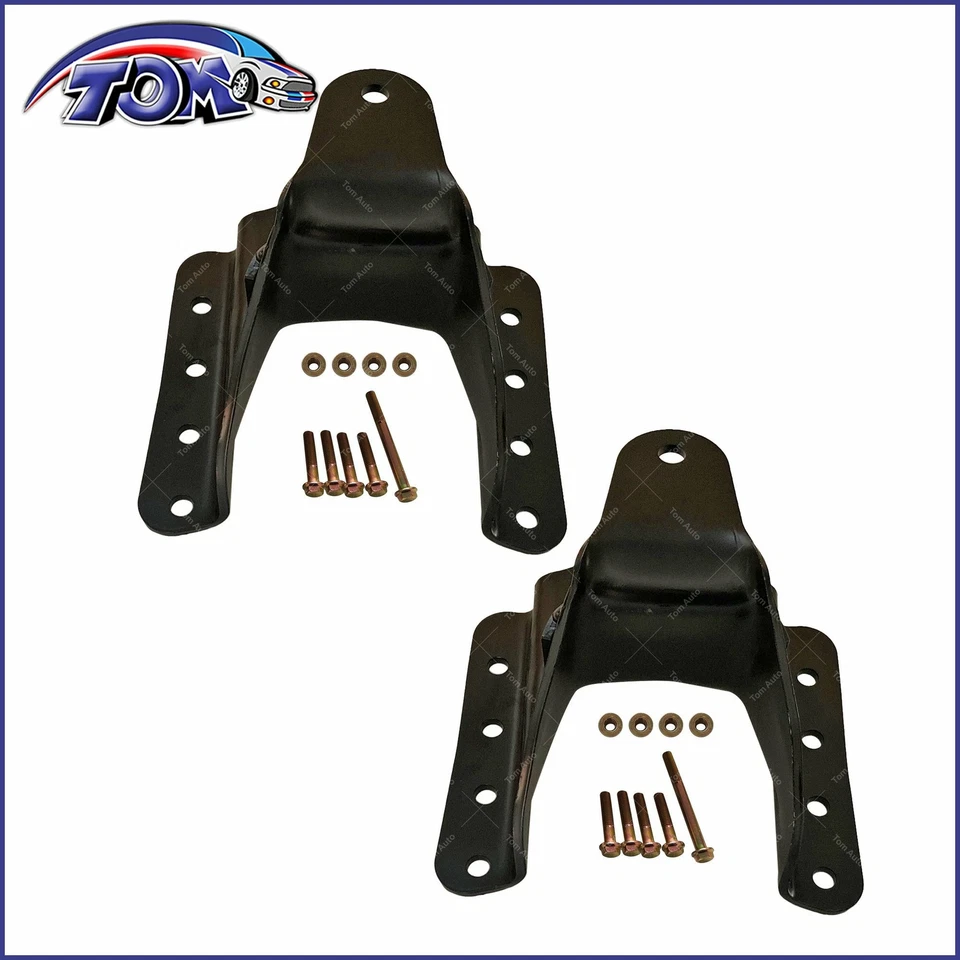 Suspensión trasera de resorte de hoja 2 piezas para Chevy GMC C6500 1990-2009 Topkick C6000 B7  Foto 2 de 4