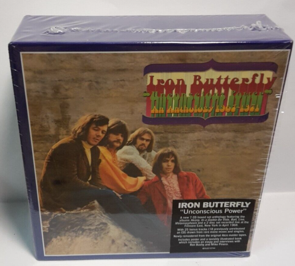Iron Butterfly ‎ Unconscious Power An Anthology 19671971 BOXSET 7