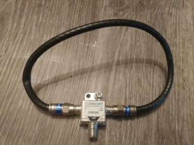 Commscope Home Connect Directional 550-1002 mHz T Coupler 6 dB SVDC6G with cable