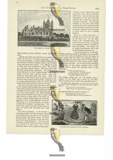 Temple At Paris, 1793, Book Illustration (Print), 1892