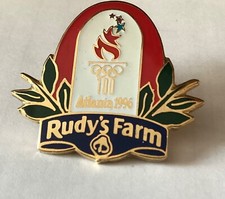Atlanta Olympic Games 1996: Misc. Sponsor Pin Rudy’s Farm
