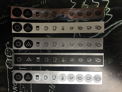 Jura Impressa Z5 Tastensymbol Aufkleber Sticker ***Premium Qualität***
