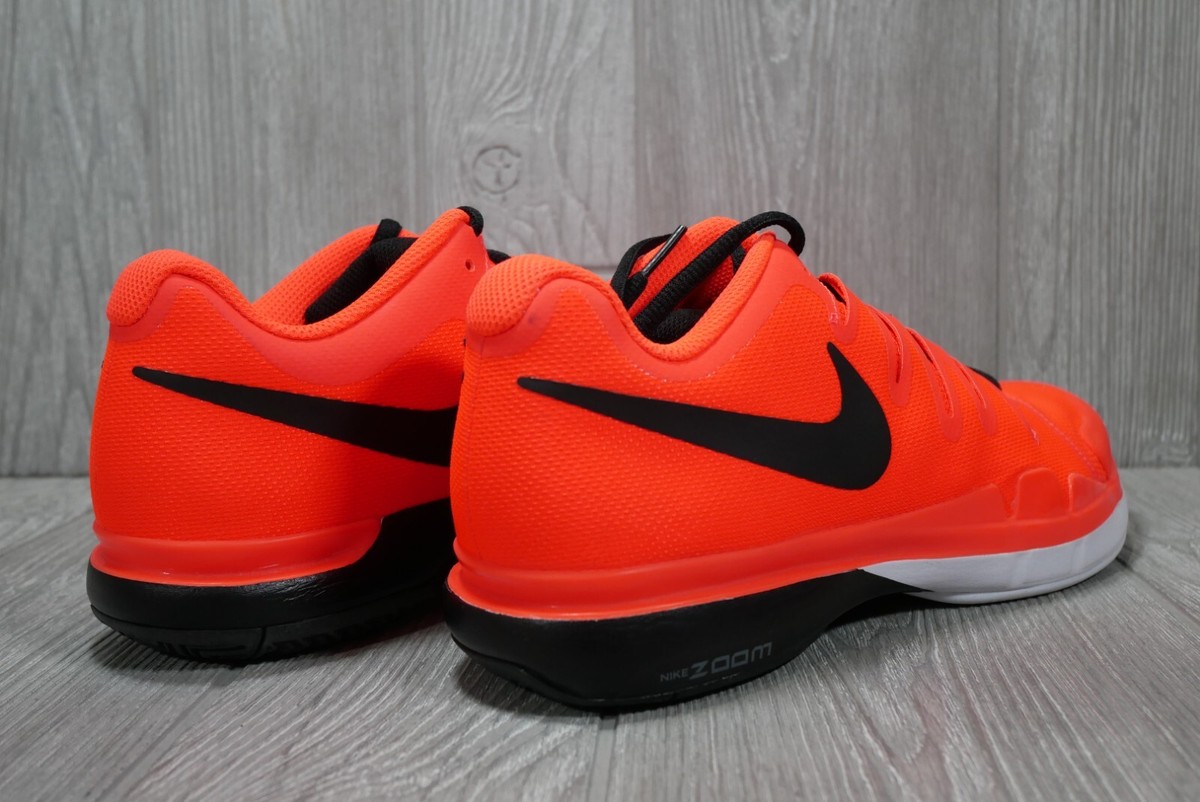 Near Perfect) RARE Nike Zoom Vapor 9.5 Tour Tennis Shoes Crimson