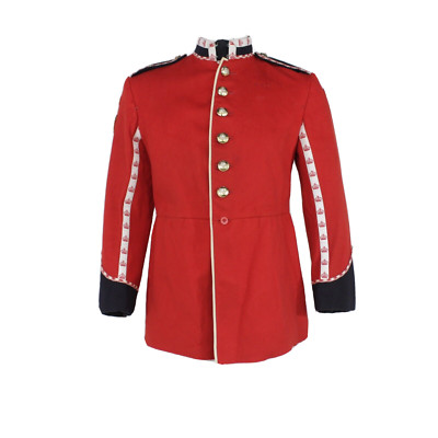 Tunique Rouge De Grenadier Garde Royale Du Royaume-Uni – Laine – Vintage