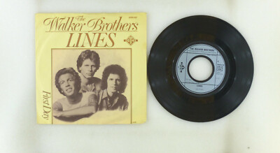 7'' Single Vinyl - The Walker Brothers   Lines - First Day  - S6457LL