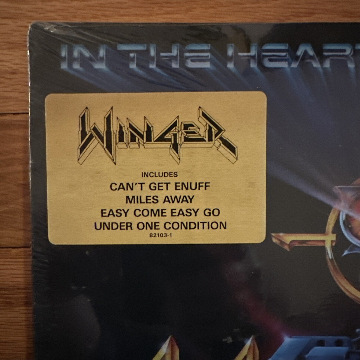 Winger II In The Heart Of The Young Vinyl Lp 1990 Sealed In Shrink