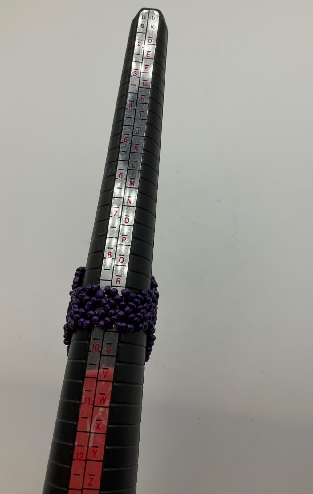 Handcrafted Artisan Statement Ring Flower Purple … - image 8