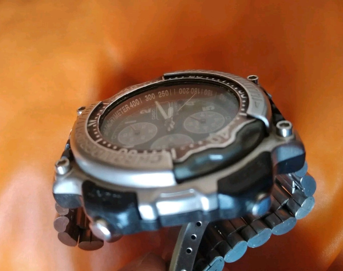 Rare CASIO 1325 MDA-100 Chronograph 200m diver 90s | eBay