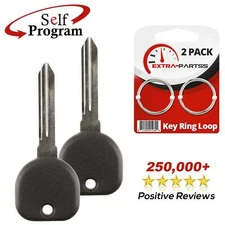 2 For 2001 2002 2003 2004 2005 Chevrolet Monte Carlo Chip Car Transponder Key