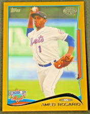 Amed Rosario 2014 Topps Pro Debut Gold Rookie (28/50) Kingsport Mets Dodgers
