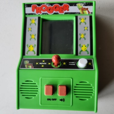 Frogger Retro Mini Arcade Handheld Game Konami -  Tested