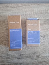Mary And may Marine Collagen Serum 30ml And Vegan Peptide Bakuchiol Sun Stick