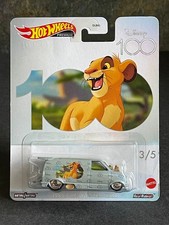 Hot Wheels 2023 Disney 100 Years Lion King Simba 1985 Chevy Astro Van