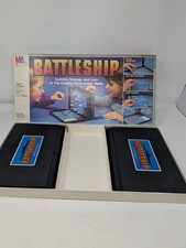 Battleship Milton Bradley Board Game 2 Players Ages 8 Plastic 1980s MB