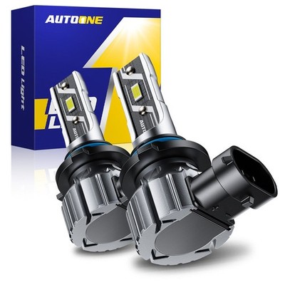 AUTOONE 9006 HB4 LED Headlight Super Bright Bulb HIGH/LOW Beam 6500K White W
