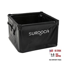 Fully Waterproof Car Trunk Organizer, Foldable Truck Organizer, Black 1pc