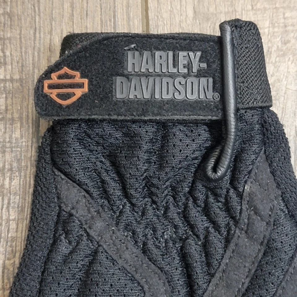 哈雷戴维森手套女式小型摩托车骑行栏盾标志 — 第 4/4 张图片