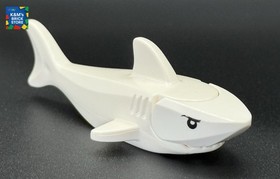 Lego White Shark Minifigure City Fish  Retired 70413 60095