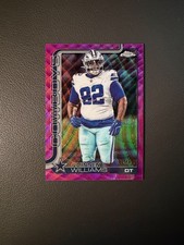 2025 Topps Chrome Football QUINNEN WILLIAMS Pink Refractor /250