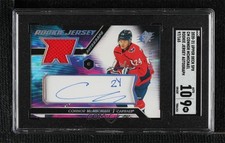 2020 SPx Rookie Jersey Tier 2 97/165 Connor McMichael #CM SGC 9 MINT Auto 0o2h