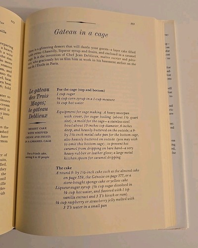 From Julia Child's Kitchen 1975 First Edition HB Dust Jacket 100+ Recipes 687+pp - Picture 11 of 12