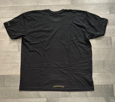 Chrome Hearts Neck Logo Pocket Tee Black/Army Green Size 2XL NEW