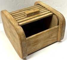 Vintage Roll Top Kitchen Handcrafted Wood Ind...