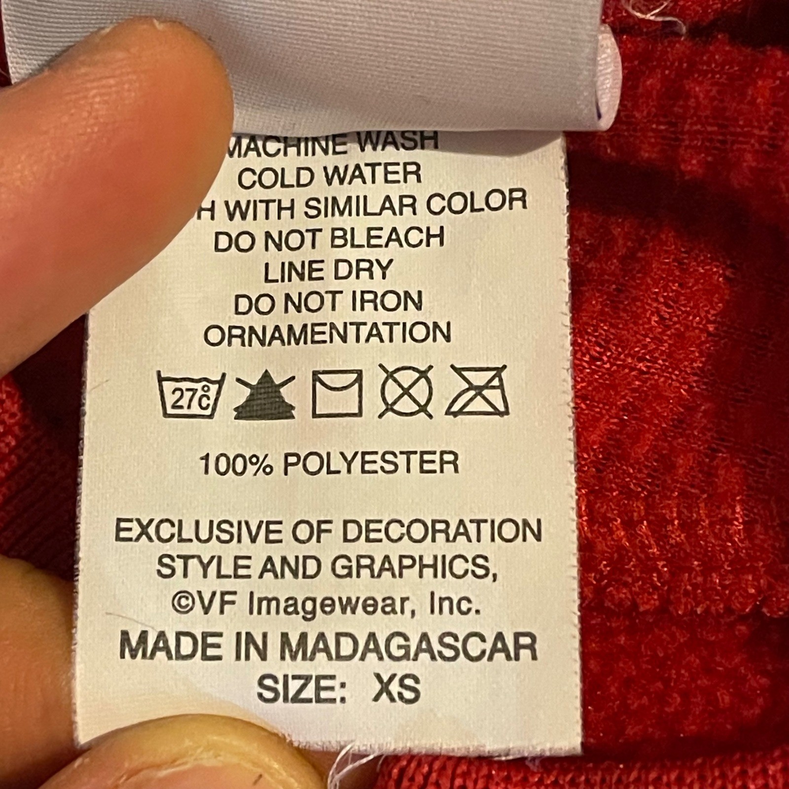 Majestic Therma Base Mens Long Sleeve Red Pullover Baseball Shirt XS