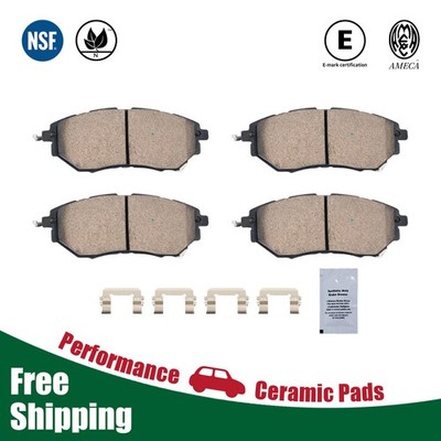 Front Ceramic Low Dust Brake Pads for Subaru Tribeca Forester Legacy Outback WRX
