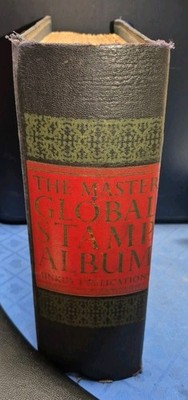 Minkus Publications Vintage the Master Global Stamp Album with Some Stamps
