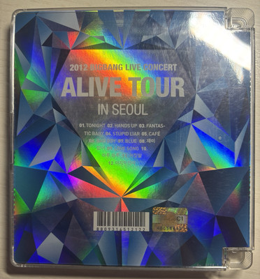 2012 BIGBANG ALIVE TOUR IN SEOUL (2DVD) 韓国盤 Import 字幕:韓国語, 英語, 中国語 中古】(未使用・未開封品)2012 BIGBANG ALIVE TOUR IN SEOUL