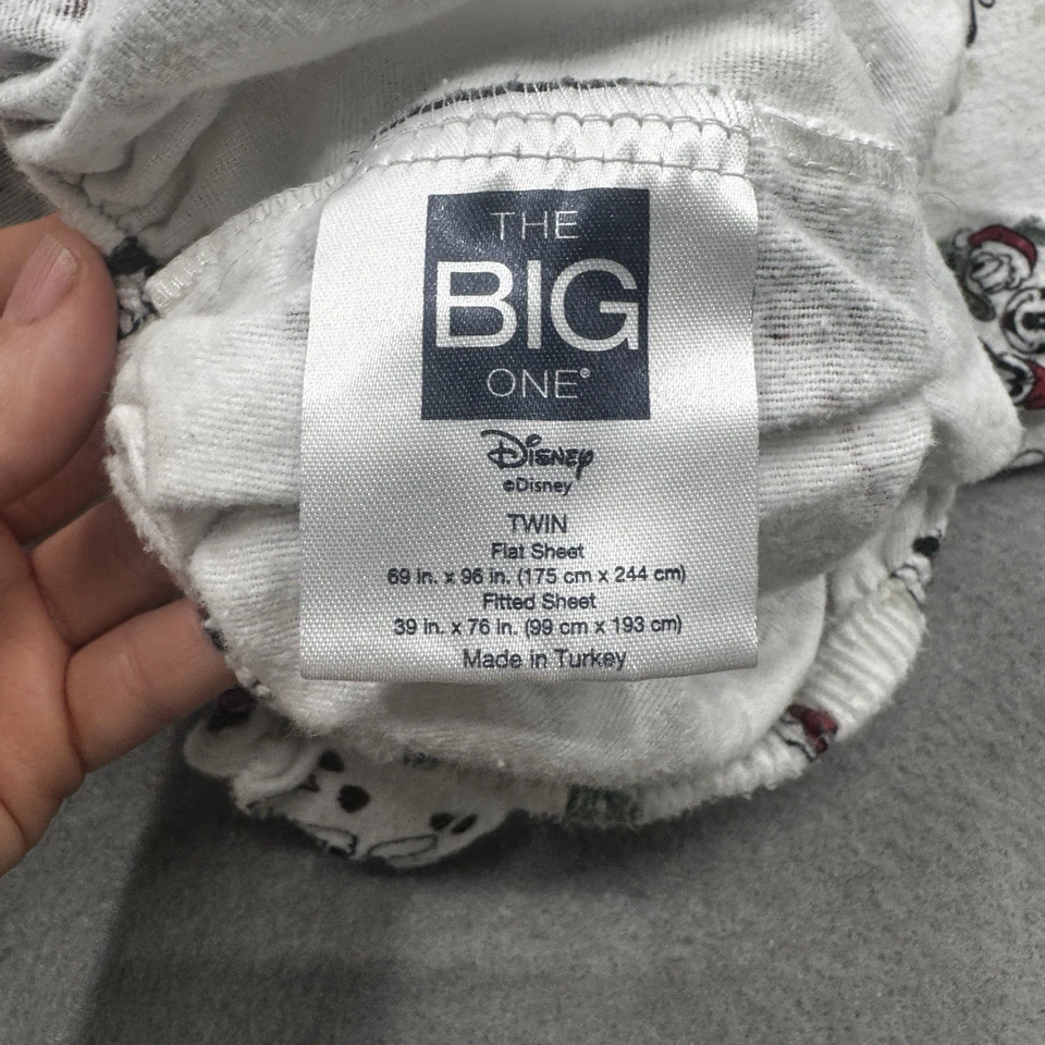 迪士尼米奇和米妮老鼠法兰绒床笠双人床棉圣诞节 — 第 4/4 张图片