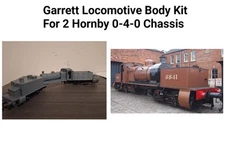 Garrett Locomotive Body Kit For 2 Hornby 0-4-0 Chassis