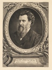 Leemann (*1852) after St�ckelberg (*1831), portrait Ernst St�ckelberg in Laurelov