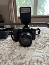 Canon EOS Rebel 35-80mm Lens And 200E Flash