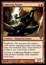 2012 Avacyn Restored Lightning Mauler Expansion/Uncommon #144