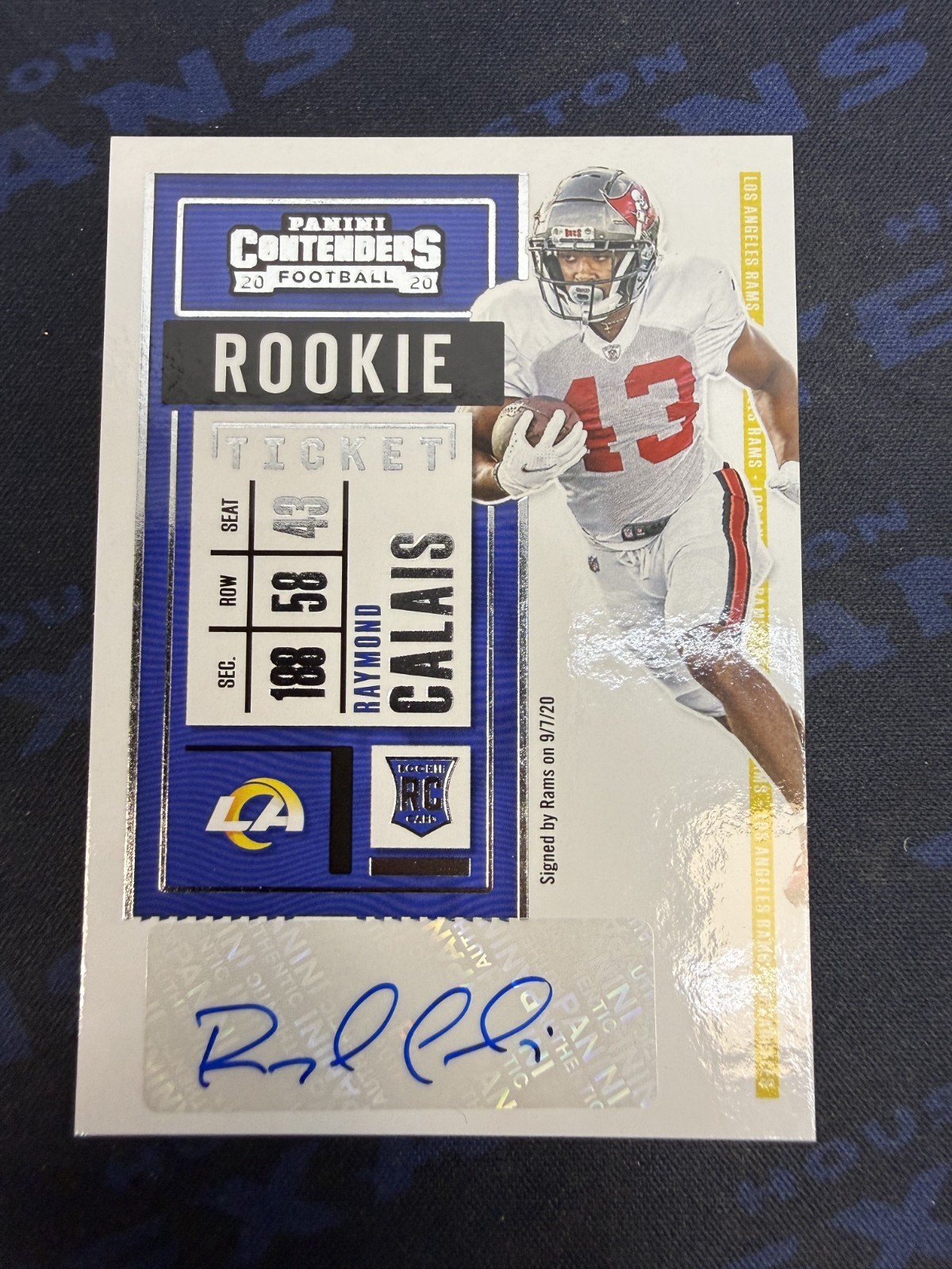 Raymond Calais card image