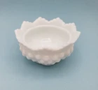 Vintage FAIRY LAMP BASE White Hobnail Milk Glass (BASE ONLY) Fenton Style