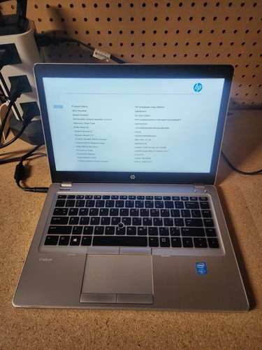 HP EliteBook Folio 9480M 14" Laptop i7-4600U 16GB RAM No HDD/OS See Desc / Parts