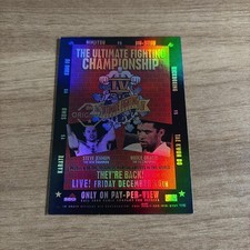 2010 UFC Main Event UFC 4 Poster BUYBACK