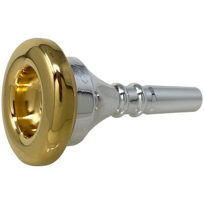 Garibaldi R23 Trombone Silver Plated Single-Cup Gold-Plated Rim Mouthpiece R23