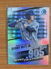 2020 Bowman Chrome - Stat Tracker Bobby Witt Jr. #ST-11 (RC)