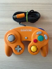 OEM Nintendo GameCube Controller Authentic Tested Tight Stick Clean Orange GC