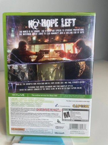 Resident Evil 6 Xbox 360 New Sealed - Picture 2 of 5
