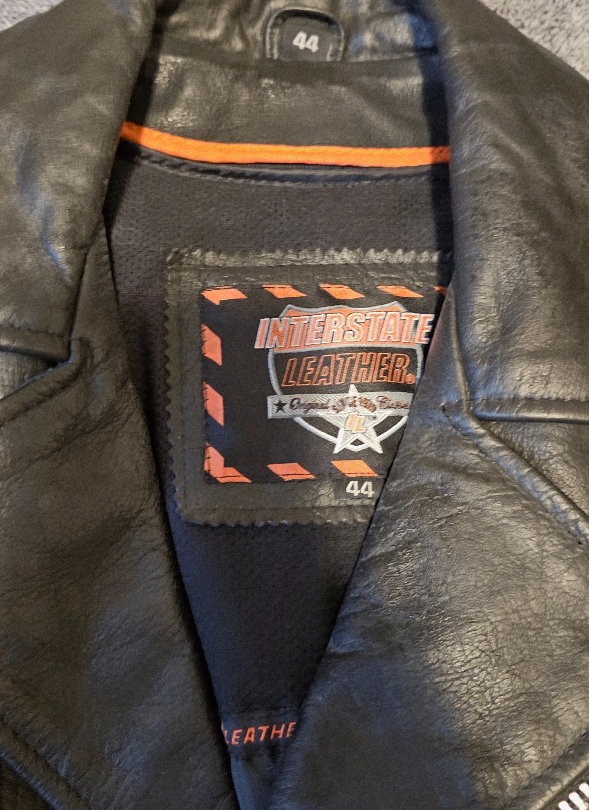 EXCELLENT Classic Interstate Leather Motorcycle R… - image 3