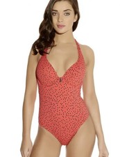 Swimsuits Freya Swimwear Pip Padded Halter Swimsuit 3764 Coral